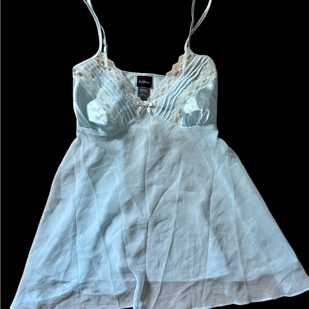 Secret Treasures Blue Lace Chemise